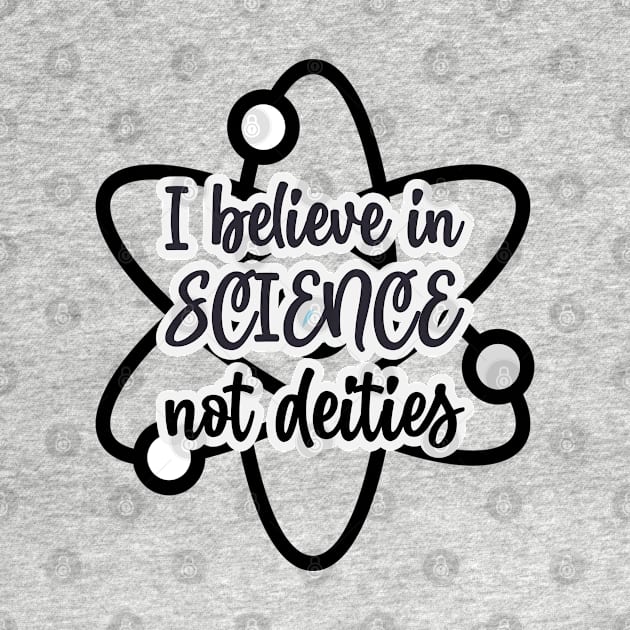 Science Not Deities by Pixels, Prints & Patterns